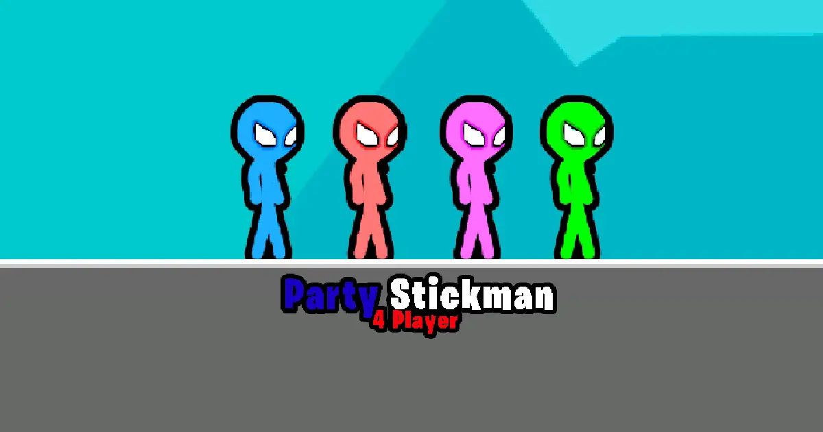 Party Stickman 4 Player